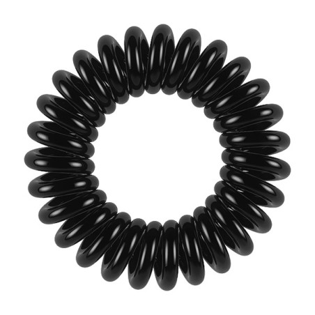 Resinka-braslet dlya volosya Invisibobble Original Premium True Black 3sht — ne vyriva volosya, zmenshuye lamkist, premialna