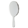 Щітка для волосся JANEKE CHROMIUM HAIR BRUSH CRSP21M M срібло з чорним — натуральна щетина, дбайливо прочісує тонке або ламке