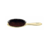 Щітка для волосся JANEKE GOLD HAIR BRUSH AUSP21M M золото з чорним — пневматична подушка, м'яко адаптується до форми голови,