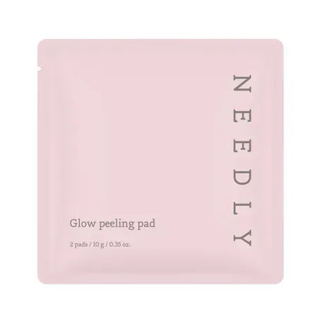 Пілінг-педи Needly Glow Peeling Pad з AHA, BHA, PHA, LHA кислотами, мініформат 2 шт — делікатне оновлення та сяйво проблемної