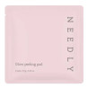 Пілінг-педи Needly Glow Peeling Pad з AHA, BHA, PHA, LHA кислотами, мініформат 2 шт — делікатне оновлення та сяйво проблемної