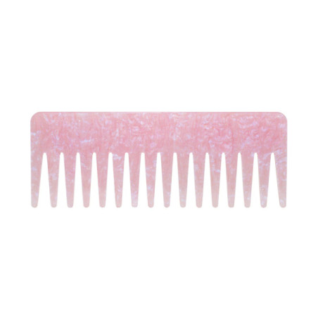 Гребінець для волосся EMI JAY Detangling Comb in Pink Sugar — широкі зубці, м'яке розплутування, для кучерявого та вологого