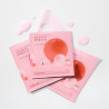 Маска гелева Round Lab Camellia Deep Collagen Firming Mask 34 мл — покращення текстури, освітлення тону, заспокійлива дія —