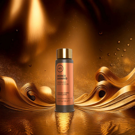 MTJ Monoi Shining Sparkling Body Lotion — зволожує та живить шкіру, створює золотистий блиск, миттєво вбирається без липкості —