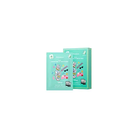 JMsolution Disney Collection Selfie Barrier Rose Of Jericho Mask 30 мл — усунення сухості, лущення, стягнутості, заспокійлива