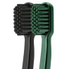 Набір з 2 зубних щіток Swiss Smile British Racing Green and Black з CUREN волокнами 2 шт — делікатне очищення без травмування —