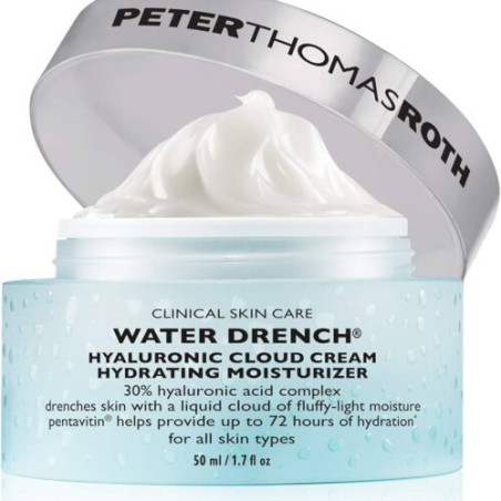 Крем зволожуючий Peter Thomas Roth Water Drench Hyaluronic Cloud Cream з гіалуроном 30% 50 мл — 30% комплекс гіалуронової