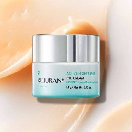 Крем для очей відновлювальний REJURAN Advanced Active Night Repair Eye Cream з вітаміном С, с-PDRN та бісабололом 15 г — живить