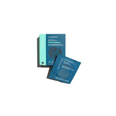 Patchology FlashPatch Restoring Night Eye Gels 1 пара — нічні відновлювальні патчі з ретинолом, скваланом та кедром, усувають