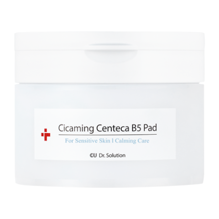 Педи заспокійливі CU SKIN Dr.Solution Cicaming Centeca B5 Pad з центелою, пантенолом та кипарисовою водою 160 г — усувають