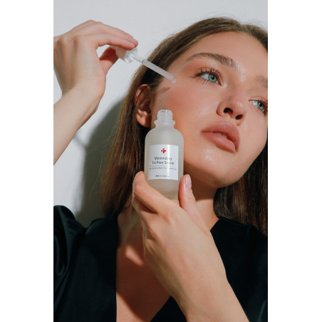 Сироватка себорегулююча CUSKIN Dr.Solution Minimizing T12 Pore Serum з Tannin Complex та екстрактами кави, каштану 50 мл —