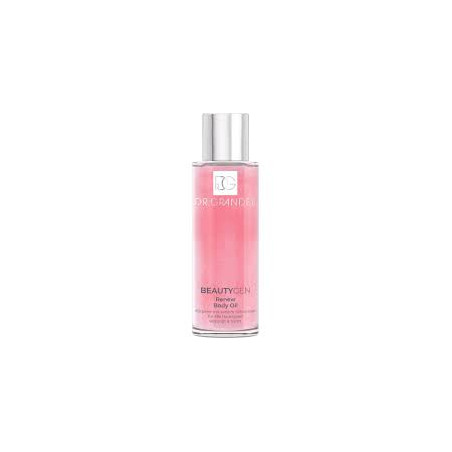 Олія живильна для тіла з шимером Dr. Grandel Beautygen Renew Body Oil зі сніговими водоростями та шипшиною 100 мл — живлення та