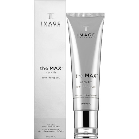 Крем ліфтинг для шиї Image Skincare The Max Stem Cell Neck Lift 59 мл — зі стовбуровими клітинами та гуараною, для в'ялої шкіри