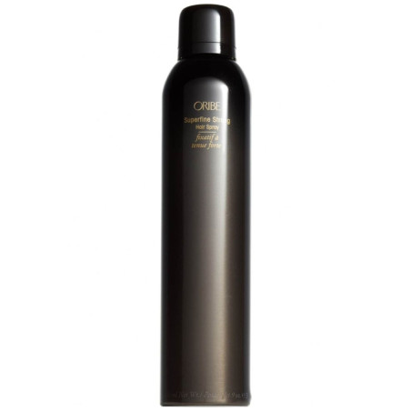 Спрей для фіксації волосся Oribe Superfine Strong Hair Spray з кавуном, лічі, морінгою та провітаміном В5 300 мл — забезпечує