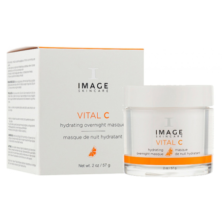 Маска нічна зволожуюча Image Skincare Vital C Hydrating Overnight Mask 57 г — з вітаміном С та водоростями, для вікової шкіри —