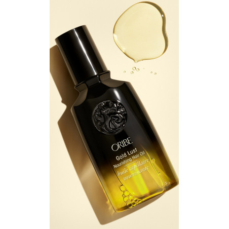 Олія Oribe Gold Lust Nourishing Hair Oil 100 мл — захист від термічного впливу та УФ-випромінювання, зменшення ламкості —
