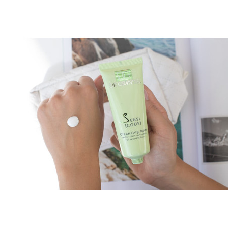 Очищувальний бальзам для дуже чутливої шкіри Dr.Grandel Sensicode Cleansing Balm з пантенолом, олією мигдалю, сої, жожоба 75 мл