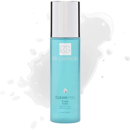 Тонiзуючий лосьйон з фруктовими кислотами та гідроксикислотами Dr.Grandel Cleansing Fresh Tonic 200ml — м’яко відлущує, робить