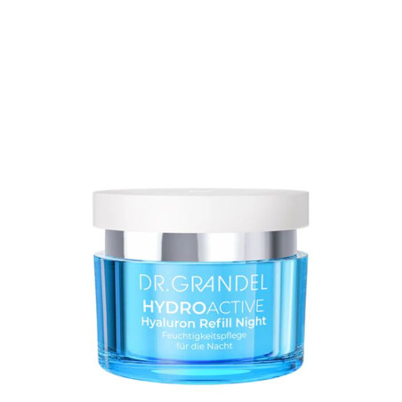 Крем нічний зволожувальний Dr. Grandel Hydro Active Hyaluron Refill Night з гіалуроном та морською водою 50 мл — глибоке