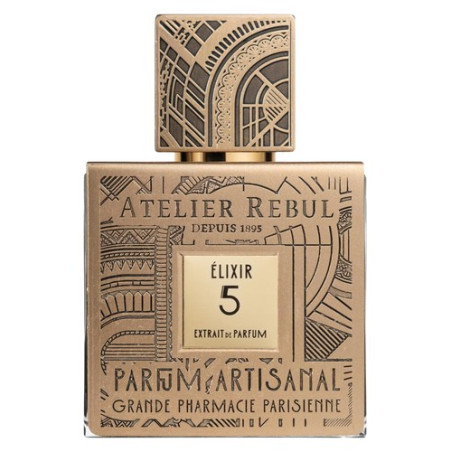 Парфуми Atelier Rebul Parfum Artisanal Elixir 5 Extrait De Parfum 100ml — нішева парфумерія з арт-деко флаконом, висока
