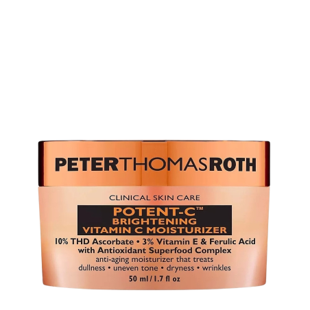 Крем антиоксидантний Peter Thomas Roth Potent C Power Moisturizer з вітаміном С 10%, Е 3% та феруловою кислотою 50 мл —