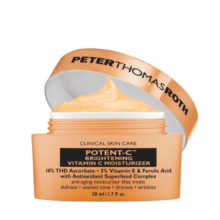 Крем антиоксидантний Peter Thomas Roth Potent C Power Moisturizer з вітаміном С 10%, Е 3% та феруловою кислотою 50 мл —