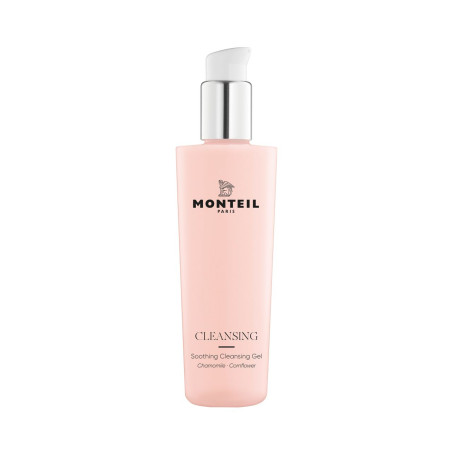 Monteil Cleansing Soothing Cleansing Gel 200 мл — ніжне очищення шкіри, зменшує подразнення, екстракт ромашки та волошки, для