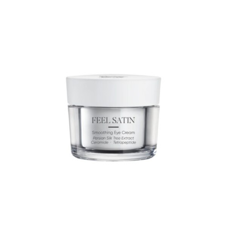 Крем для очей розгладжуючий Monteil Feel Satin Smoothing Eye Cream 15 мл — зменшення зморшок та набряків, макадамія, екстракт