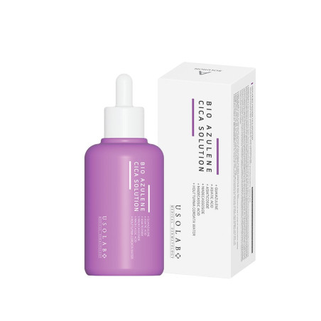 USOLAB Bio Azulene Cica Solution 120 мл — зменшує запалення, зміцнює бар'єр, кремова текстура — текстура