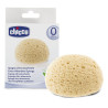 Губка дитяча целюлозна Chicco Extra-Absorbent Sponge 1 шт — гіпоалергенна, антибактеріальна, для ніжної шкіри малюків, упаковка