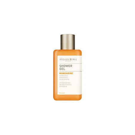 Гель для душу Atelier Rebul Mandarine Shower Gel 250ml — делікатне очищення та зволоження, екстракт алое вера та гліцерин,