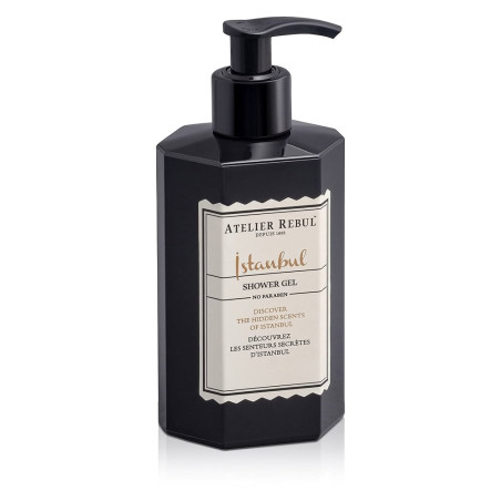 Гель для душу Atelier Rebul Istanbul Shower Gel 400ml — аромат морських бризів та турецької троянди, м'яке очищення,