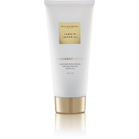 Лосьйон для тіла та рук Atelier Rebul Jardin Imperial Hand Body Lotion 200ml — інтенсивне зволоження та живлення, масла ши,