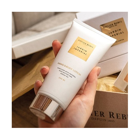 Лосьйон для тіла та рук Atelier Rebul Jardin Imperial Hand Body Lotion 200ml — швидко вбирається без жирного блиску, ніжна