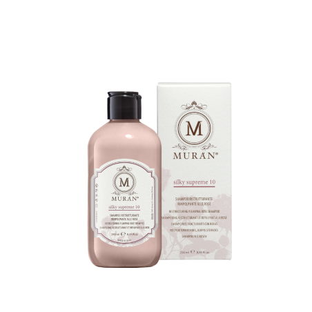 MURAN Silky Supreme 10 Shampoo 250 мл — інтенсивне зволоження, захист від шкідливих впливів, надання природного об'єму —