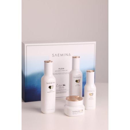 Newland All Nature Saemina Plein Anti-Aging Lifting 4 Set — комплексне оновлення, зменшення зморшок, пружність шкіри, детальний