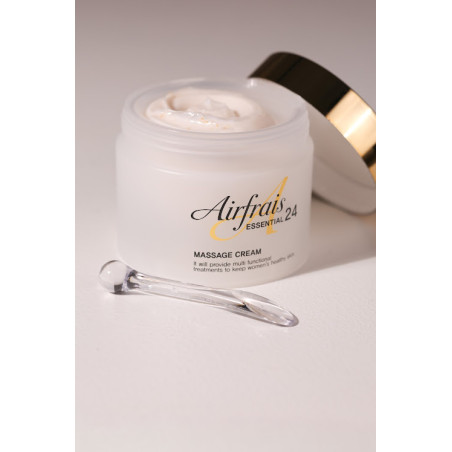 Newland All Nature AIRFRAIS essential 24: антивіковий крем 95g, колоїдне золото 24К, екстракти рослин, масажувальний — вигляд