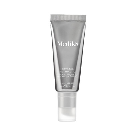 Medik8 Crystal Retinal 10 30ml — крем-сироватка зі стабільною формою ретиналю 0,01%, гіалуроновою кислотою, зменшує зморшки —