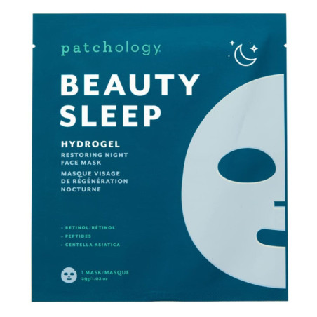 Маска Patchology Beauty Sleep Hydrogel Night Face Mask 29 г — зміцнююча, ретинол, пептиди, колаген, нічна — вигляд товару