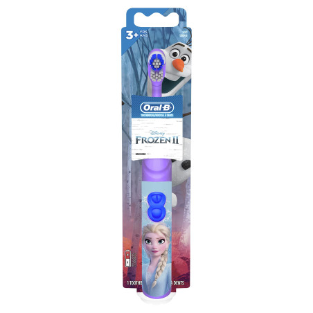 Електрична зубна щітка Oral-B Kids Disney's Frozen — для дітей від 3 років, з технологією Power Head, ергономічна ручка —