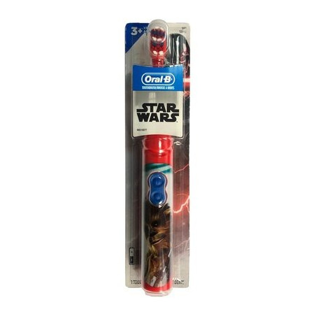 Електрична зубна щітка Oral-B Kids Star Wars — для дітей від 3 років, всебічна чистка, 9600 об/хв, ергономічна ручка — вигляд