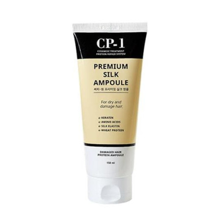 Ампульна сироватка для пошкодженого волосся CP-1 Premium Silk Ampoule 150ml — інтенсивне зволоження, відновлення пошкоджень,