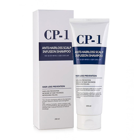 Шампунь CP-1 Anti-Hairloss Scalp Infusion Shampoo 250ml — профілактика випадіння волосся, зміцнення волосяних цибулин,