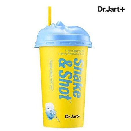 Альгінатна маска Dr Jart+ Dermask Shaking Rubber Shot 50g — інтенсивне зволоження, підтягування шкіри, розгладження зморшок,