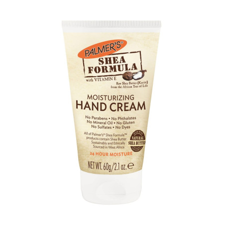 Крем для рук Palmers Shea Formula Raw Shea Hand Cream 60g — інтенсивне живлення, захист від сухості, зволоження, з екстрактом