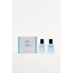 ZARA SEOUL 532-8 + LISBOA 100 ml*2 — чоловічі парфуми з деревно-кедровими нотами, свіжий та інтенсивний аромат, ідеальний для