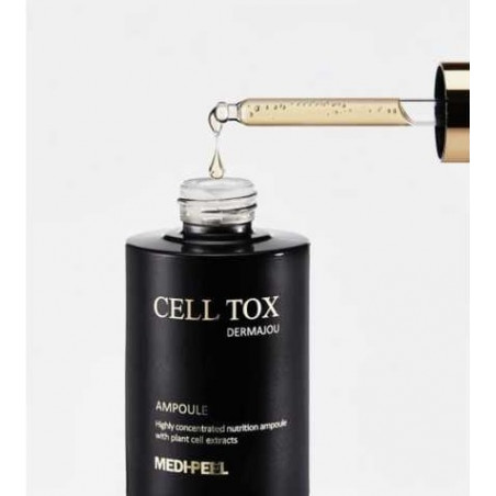 Medi-Peel Cell Tox Dermajou Ampoule 100ml — омолоджувальна ампульна сироватка, боротьба зі старінням, пружність та