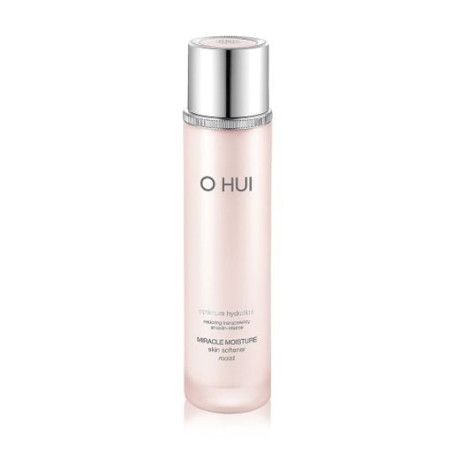 O HUI Miracle Moisture Skin Softener 150ml — глибоко зволожуючий софтенер преміум класу з керамідами, тонізує та насичує шкіру