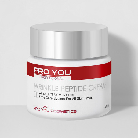 Pro You Professional Wrinkle Peptide Cream 60g — живильний крем для запобігання появі морщин, аденозин, ацетил геккапептид-8,