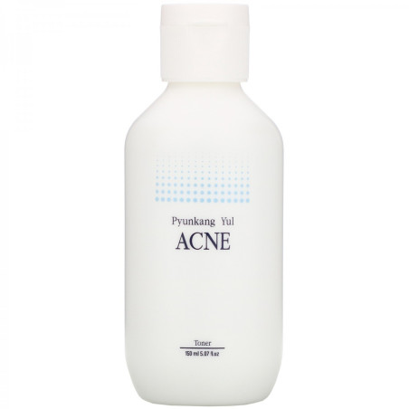 Pyunkang Yul Acne Toner 150ml — протизапальний тонер для проблемної та жирної шкіри, з екстрактом кори верби та чайного дерева,